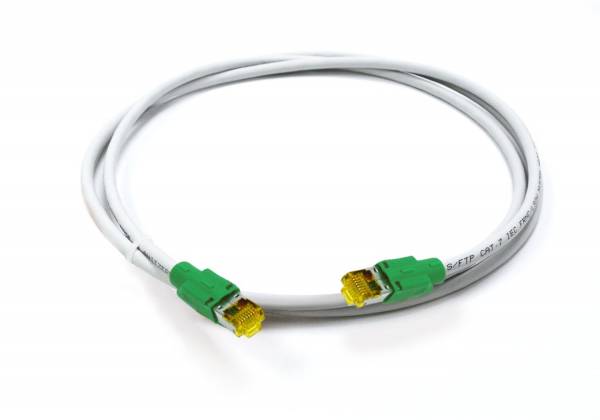 100 cm / 1m 1200 Mhz TM31 Gigabit gn Patchkabel Netzwerkkabel Cat 6 / Cat 7
